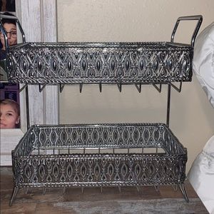 Beauty Organizer Metal Stand.